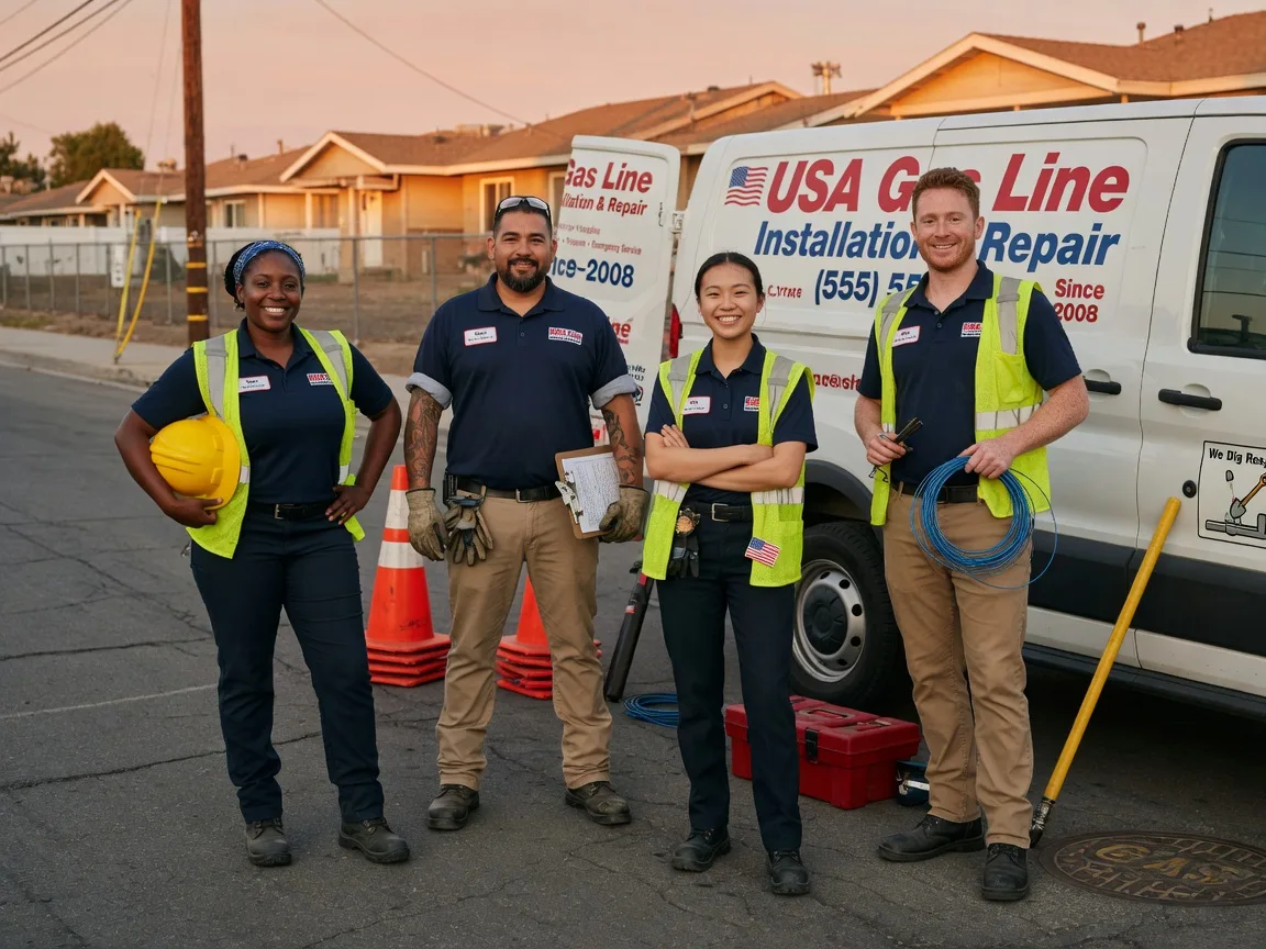 Gas Line Installation company in Gore Springs, MS